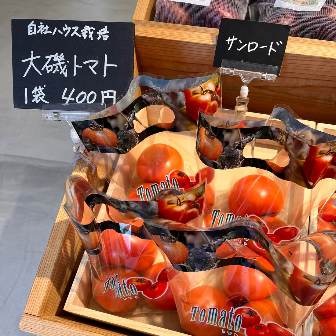 今年もこの季節がやってきました。大磯トマト、初出荷です