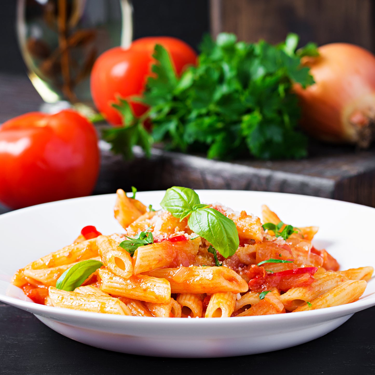 パスタソースを使ったパスタ料理